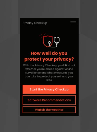 Privacy Checkup Updated